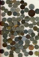 124db fémpénz, egész világ, régi és új T:vegyes