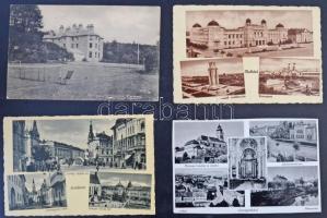 Több mint 800 régi képeslap: magyar és külföldi városképek, motívumok, üdvözlők, érdekes vegyes anya...