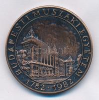 Konyorcsik János (1926-2010) 1982. "Budapesti Műszaki Egyetem / Közlekedésmérnöki Kar - Kandó Kálmán" Br emlékérem (40mm) T:2