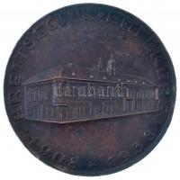 1938. "Madarász Pál / Érettségink emlékére 1908-1938" Br emlékplakett (75mm) T:2,2- több p...