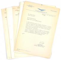 1970-1972 Tucatnyi fejléces MALÉV-levél
