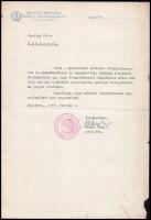 1958 Baróthy Péter: Keresztúton című rövidfilmjének forgatókönyve + elutasító levelek