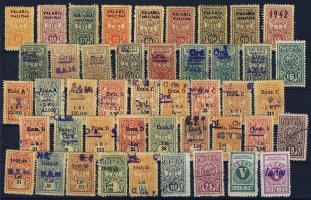 45 db klf román segélybélyeg