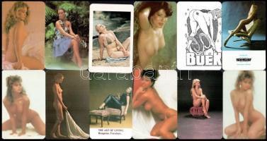 1979-1990 12 db főként erotikus kártyanaptár
