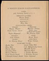 1921 A Nemzeti Szalon Őszi tárlatának Kórosdy György iparművész gobelin kollekciójának katalógusa ár...