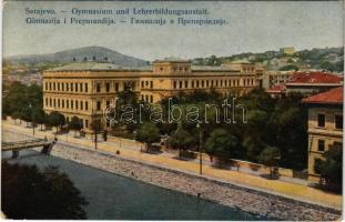 Sarajevo, Gymnasium und Lehrerbildungsanstalt / Gimnazija i Preparandija / high school, teachers training institute (EK)
