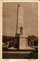 1941 Esztergom, Hősök szobra, emlékmű (EB)