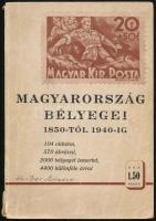Székely Sándor: Magyarország bélyegei 1850-től 1940-ig, a megszállási bélyegeket is tartalmazza