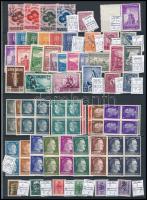 Német megszállás II. világháború tétel sorokkal 2 oldalas A/4 berakó lapon (~Mi EUR 300.-)