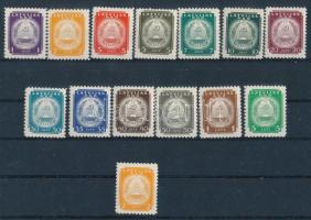 Lettország 14 db bélyeg