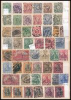 Deutshes Reich 140 db bélyeg a klasszikusoktól