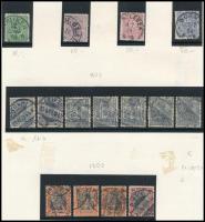 Deutshes Reich 170 bélyeg a klasszikusoktól sok színváltozattal