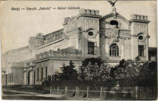 1915 Stryi, Stryj; Gmach Sokola / Sokol Gebäude / Sokol building (EK)