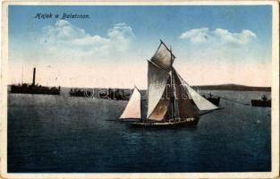 1927 Balaton, hajók