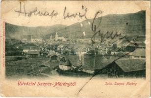 Merény, Szepesmerény, Nálepkovo; Soós, Breimer Mór kiadása (Rb)