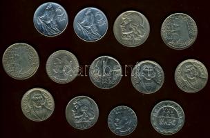 Lengyelország 1959-74. 5Zl (2x), 10Zl (10x) 7klf, 20Zl (1x) T:1/2,2,3 Összesen 13db!