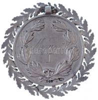 1902. "MVKE 1902 / Megnyitó I." jelzett Ag kerékpáros díjérem, "SGA" gyártói jel...