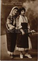 1917 Port national roman / Román népviselet / Rumänische Trachten / Romanian folklore, traditional costumes