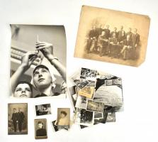 Kb. 60 db-os vegyes fotó tétel, különböző témákban és méretben