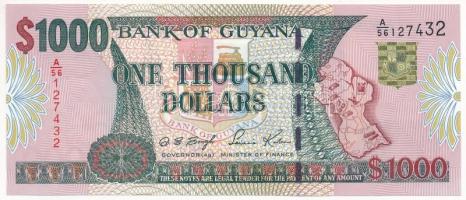 Guyana 2000. 1000$ T:I Guyana 2000. 1000 Dollars C:UNC Krause 35.