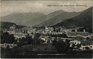 1912 Bad Ischl, von Villa Fürstin Starhemberg. Photo. u. Verlag E. Lerch