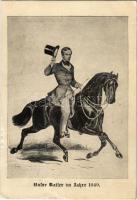 Unser Kaiser im Jahre 1849 / Franz Joseph I of Austria in 1849 (Rb)