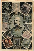 Kaiser Franz Joseph / Franz Joseph I of Austria, stamps (fl)