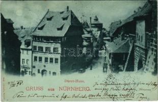 1898 Nürnberg, Nuremberg; Dürer-Haus. Rud. Albrecht (EK)