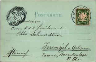 1898 Nürnberg, Nuremberg; Dürer-Haus. Rud. Albrecht (EK)