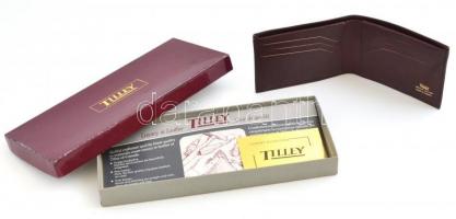 Tilley kanadai bőr pénztárca eredeti dobozban