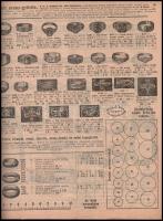 1913 Konrad János császári és királyi udvari szállító 24. számú főárjegyzéke, órák, ékszerek, hangsz...