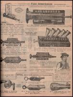 1913 Konrad János császári és királyi udvari szállító 24. számú főárjegyzéke, órák, ékszerek, hangsz...