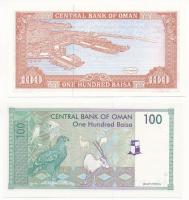 Omán 1994. 100B + 1995. 100B T:I
Oman 1994. 100 Baisa + 1995. 100 Baisa C:UNC