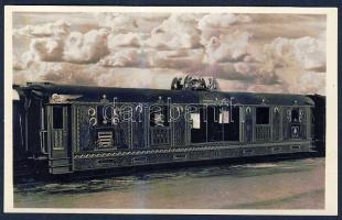 1958 Az országjáró Szent Jobb aranyvonata 10 db egyforma képeslap