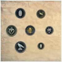 2005. 1Ft-100Ft (7xklf) forgalmi sor szettben + 2005. 10Ft "József Attila" T:PP Adamo FO39