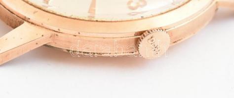 Arany (Au) 14K Doxa automata férfi óra, működik, jelzett, szíj nélkül, üveglapon kis karcolások, ere...