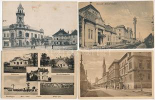 16 db RÉGI magyar város képeslaplap / 16 pre-1945 Hungarian town-view postcards