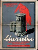 cca 1930-1935 Vegyes nyomtatvány tétel, 4 db:  Marabu kályha reklám prospektus, javított.; Organium Hangszerművek reklám prospektusa, valamint Capri és Karintia magyar nyelvű utazási prospektusok. Változó állapotban.