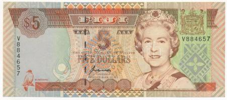 Fidzsi-szigetek 2002. 5$ T:I
Fiji 2002. 5 Dollars C:UNC
Krause 105