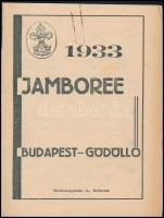 1933 Budapest-Gödöllő, Jamboree Budapesti Csoportja által kiadott kis kalauz, 15p