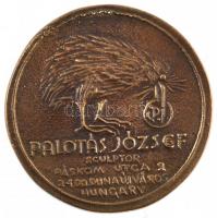 Palotás József (1947- ) bronz névjegyérem (60mm)