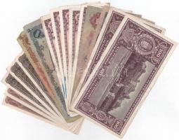 17db-os magyar bankjegytétel, benne: 1920. 10K (2x, sorszámkövető), 1920. 20K (3x, 2db sorszámkövető...