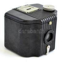 cca 1935 Kodak Baby Brownie 127 box fényképezőgép, jó állapotban tokkal / vintage Kodak box camera, ...