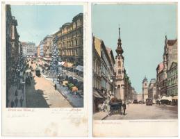 Wien, Vienna, Bécs - 13 pre-1905 postcards