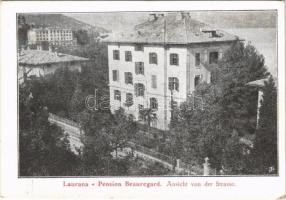 Lovran, Laurana, Lovrana; Pension Beauregard. Ansicht von der Strasse / hotel, street view (EK)