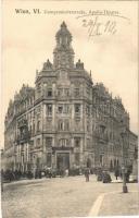 1910 Wien, Vienna, Bécs; Gumpendorferstraße, Apollo-Theater / street view, theatre. B.K.W.I. 440.