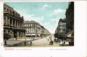 Budapest VI. Opera, Andrássy út. G. Rüger & Co.