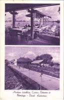 Diósd, Diósd-Kertváros; Modern kávéház, casino, étterem és pensio. Klein Ernő kiadása