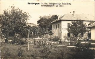 Esztergom, M. kir. Erdőgazdasági szakiskola növénykertjének egy része. photo