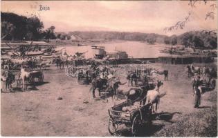 1906 Baja, piac, lovaskocsik